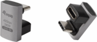 Equip 133477 USB Type-C apa - USB Type-C anya Átalakító Adapter (2 db / csomag)