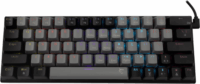 White Shark Wakizashi-2 Mechanikus Vezetékes Gamer Billentyűzet HUN - Szürke/Fekete
