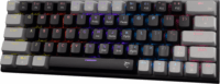 White Shark Wakizashi-2 Mechanikus Vezetékes Gamer Billentyűzet HUN - Szürke/Fekete