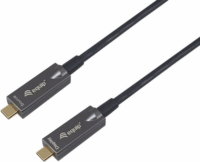 Equip 119463 USB Type-C - USB Type-C 4K 60Hz kábel 15m - Fekete