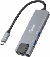 Equip 133496 Univerzális USB-C Laptop dokkoló Állomás 100 Watt