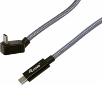 Equip 128422 USB-C apa - USB-C apa 3.2 Adat és töltő kábel 2m - Fekete