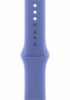 Apple Watch S4/S5/S6/S7/S8/S9/S10/SE/Ultra Gyári Sport szíj 44/45/46/49mm - Meténglila M/L