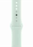 Apple Watch S4/S5/S6/S7/S8/S9/S10/SE/Ultra Gyári Sport szíj 44/45/46/49mm - Akvamarin S/M