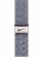 Apple Watch S1/S2/S3/S4/S5/S6/S7/S8/S9/S10/SE Gyári Nike Sport szíj 38/40/41mm - Szürke/Kék
