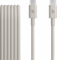 Apple Beats Woven USB-C apa - USB-C apa 2.0 Adat és töltő kábel 1.5m - Fehér