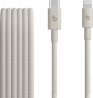 Apple Beats Woven USB-C apa - Lightning apa 2.0 Adat és töltő kábel 1.5m - Fehér