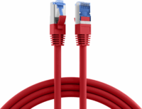 M-CAB K5525FRT.0.25 S/FTP Cat6a RJ45 Patch kábel 0.25m - Piros