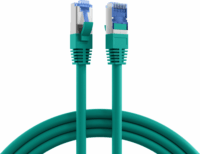 M-CAB K5525FGN.0.25 S/FTP Cat6a RJ45 Patch kábel 0.25m - Zöld