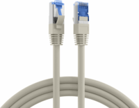 M-CAB K5525FGR.15 S/FTP Cat6a RJ45 Patch kábel 15m - Szürke