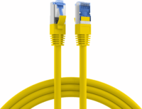 M-CAB K5525FGE.0.15 S/FTP Cat6a RJ45 Patch kábel 0.15m - Sárga