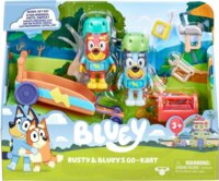Moose Toys 2 darabos Gokart Bluey Figura szett - Bluey és Rusty