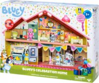 Moose Toys Bluey Ünnepi családi ház játékszett 11 db kiegészítővel
