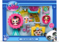 Hasbro Littlest Pet Shop Fun Factory játékkészlet 2db figurával