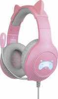 Blade Tanooki Gaming Headset LED Fénnyel - Rózsaszín