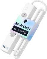 Meross 2x USB-A / 2x USB-C Hálózati elosztó 4 aljzatos 1.8m - Fehér