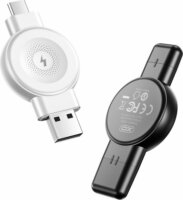 XO CX026 USB-A/C Qi Okosóra Töltő 2.5W - Fekete