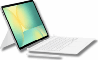 Samsung Tab S10 FE+ Billentyűzetes Tablet Tok Angol (UK) - Fehér