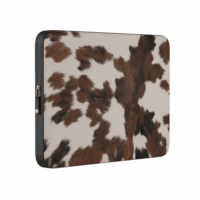 Burga Celestial 16" Laptop Tok Sleeve - Barna/Fehér Tehén mintás