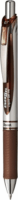 Pentel EnerGel BL77-EX Nyomógombos zseléstoll (Barna tinta / 0.7mm) - Barna