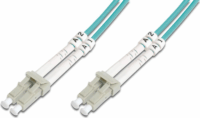 DIGITUS LWL Optikai Patch kábel LC - LC Duplex OM3 15.00m - Kék