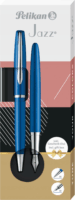 Pelikan 2 darabos Golyóstoll és Töltőtoll készlet (Kék tinta / M) - Kék
