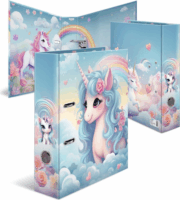 Herma Happy Unicorns A4 Karton gyűrűs mappa - Mintás