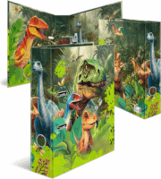 Herma Dino World A4 Karton gyűrűs mappa - Mintás
