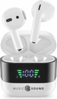 Cellularline Music & Sound Bluetooth fülhallgató - Fehér