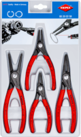 Knipex 00 20 03 SB Precíziós Seeger-gyűrű fogó készlet (4 db / csomag)