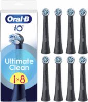 Oral-B iO Ultimate Clean Elektromos fogkefe Pótfej - Fekete (8db)