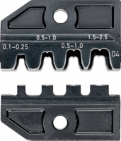 Knipex 97 49 04 Krimpelő betét - 0.1 - 2.5mm