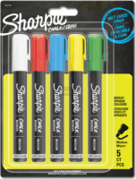 Sharpie 2157733 2.5mm Táblamarker készlet - Vegyes színek (5 db / csomag)