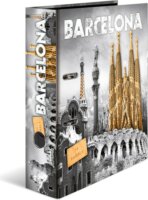 Herma Barcelona A4 Karton Gyűrűs iratrendező - Barcelona mintás