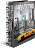 Herma New York A4 Karton Gyűrűs iratrendező - New York mintás