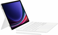Samsung Galaxy Tab S9/S9 FE Billentyűzetes Tablet Tok Angol (UK) - Fehér