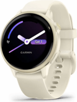 Garmin Vívoactive 6 Okosóra 45mm - Elefántcsont