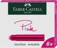Faber-Castell 185508 töltőtoll betét - Rózsaszín