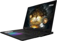 MSI Titan 18 HX AI A2XWJG-621 Laptop Fekete (18" /Intel Core Ultra 9 275HX / 64GB / RTX 5090 24GB/ 4TB NVME SSD / Win 11 Pro)