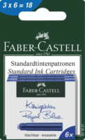Faber-Castell 201621 töltőtoll betét - Kék