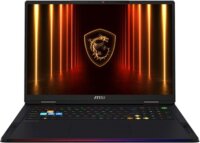 MSI Raider A18 HX A9WJG Laptop Fekete (18" / AMD Ryzen 9 9955HX3D / 64GB / RTX 5090 24GB / 2TB NVME SSD / Win 11 Home)