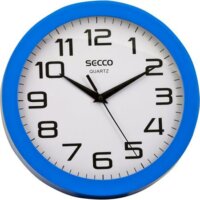 Secco "Sweep second" Falióra Ø 24.5cm - Kék