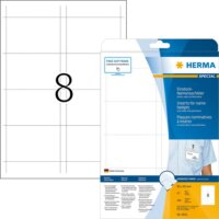 Herma 9012 Névjegykártya cimke 90 x 60 mm Tintasugaras és lézer nyomtatóhoz (200 címke / csomag)