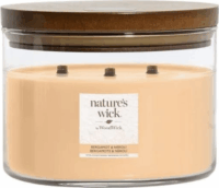 WoodWick Nature's Wick Bergamottnarancs & Narancsvirágolaj 433g - Narancs