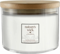 WoodWick Nature's Wick Felvert Pisztácia 433g - Fehér