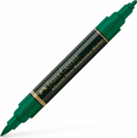 Faber-Castell 160464 Kétvégű Akvarell Marker - Sötétzöld