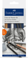 Faber-Castell Szén készlet rajzoláshoz (7db/csomag)