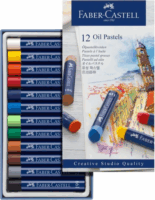 Faber-Castell Olajpasztell kréta készlet - Vegyes színek (12db/csomag)