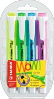 Stabilo Swing Cool 1-4mm Szövegkiemelő készlet - Vegyes színek (4 db / csomag)