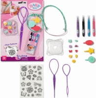 Zapf Creation BABY born® Styling készlet babafejhez filctollakkal és kiegészítőkkel